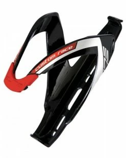 Elite Flaschenhalter Custom Race Schwarz/rot Glanz