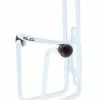 XLC Trinkflaschenhalter Alu BC-A02 Weiß, Polster Rund