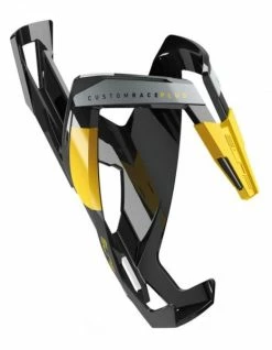 Trinkflaschenhalter Elite CustomRacePlus Glanzschwarz/gelb