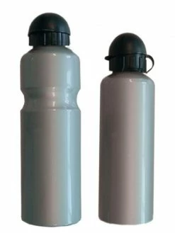 Messingschlager Trinkflasche Alu 750ml Silber Mit Deckel