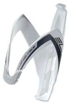 Elite Trinkflaschenhalter Custom Race Perlweiß/schwarz