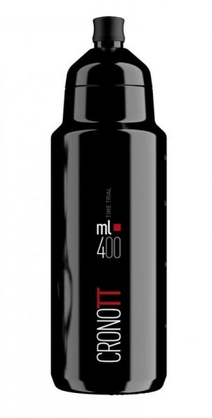 Trinkflasche Elite Crono TT Aerobottle Schwarz, 400 Ml Für Halter Crono TT 3 Trinkflasche Elite Crono TT Aerobottle Schwarz, 400 Ml Für Halter Crono TT