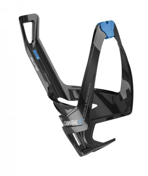 Trinkflaschenhalter Elite Cannibal XC Schwarz Glanz/blau 3 Trinkflaschenhalter Elite Cannibal XC Schwarz Glanz/blau