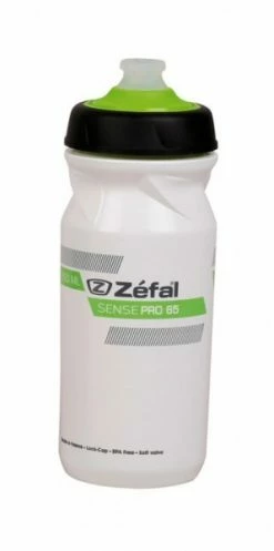 ZEFAL Trinkflasche Sense Pro 65 650ml/22oz Höhe 193mm Weiß(grün/schwarz)