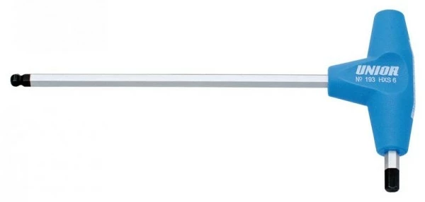 Kugelkopf-Sechskantstiftschlüssel Unior Mit T-Griff 8mm, 193HXS 3 Kugelkopf-Sechskantstiftschlüssel Unior Mit T-Griff 8mm, 193HXS