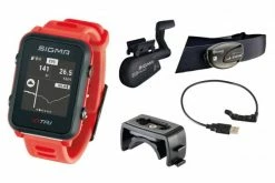 Sport Uhr Sigma ID Tri Set Versch. Farben - Farbe: Neon Rot