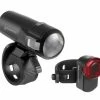 Axa LED-Akkuscheinwerfer Compactline 20 Set USB Inkl Rücklicht Copactline StVZO