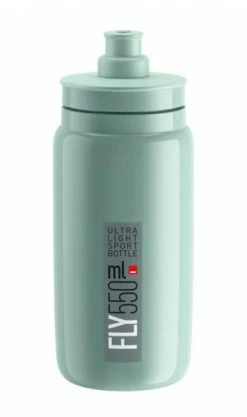 Trinkflasche Elite Fly 550ml, Grün/grau