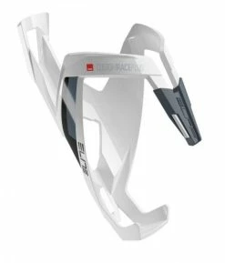 Elite Trinkflaschenhalter CustomRacePlus Glanzweiß/schwarz