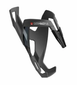 Elite Trinkflaschenhalter CustomRacePlus Skin Schwarz Soft Touch