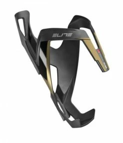 Elite Trinkflaschenhalter Vico Carbon Schwarz Matt/gold