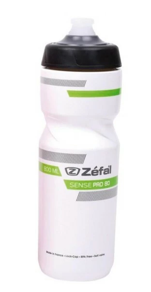 ZEFAL Trinkflasche Sense Pro 80 800ml/27oz Höhe 229mm Weiß (grün/schwarz 3 ZEFAL Trinkflasche Sense Pro 80 800ml/27oz Höhe 229mm Weiß (grün/schwarz
