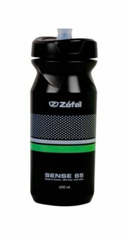 Trinkflasche Zefal Sense M65 650ml/22oz Höhe 193mm Sw (weiß/grün) Flasche