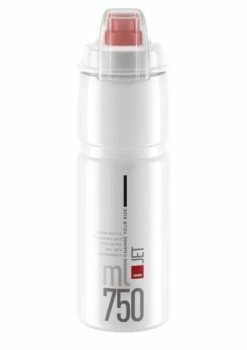 Elite Trinkflasche Jet Plus 750 Ml Klar Rot