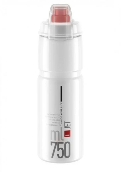 Elite Trinkflasche Jet Plus 750 Ml Klar Rot 3 Elite Trinkflasche Jet Plus 750 Ml Klar Rot