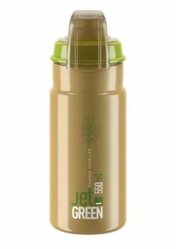 Elite Trinkflasche Jet Green Plus 550 Ml Grün Braun