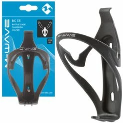 Flaschenhalter BC 33, M-Wave, Schwarz, Messingschlager, 340719