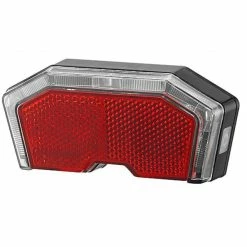 Akku-Rückleuchte, LED, Schwarz, Sensor, Marwi,Stvzo