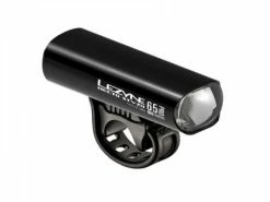 Lezyne Front Scheinwerfer LED Weiß Hecto Drive Pro 65 65 Lux 3 Modi StVZO Akku Schwarz Glänzend