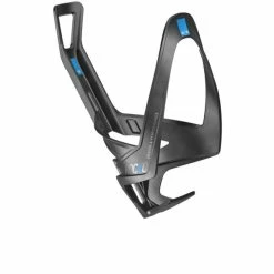 Elite Flaschenhalter Rocko Carbon Schwarz-matt/blaue Grafik