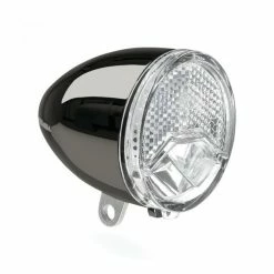 Axa E-Bike-Scheinwerfer 606 6-48V LED Schwarz-chrom AXA NL 92915396SC StVZO