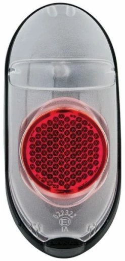 Axa Dynamo-(E-)Rücklicht Go Steady Für Schutzblechmontage Transparent-rot StVZO