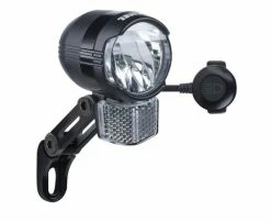 Büchel LED-Scheinwerfer Shiny FL M. Halter Ca.60-100 Lux E-Bike Version StVZO