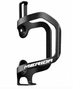 Merida Flaschenhalter Aluminium Sideload Schwarz Weiss