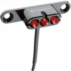 E3 Tail Light - FR, E-25, K915, Supernova, Schwarz, Gepäckträgermontage, Stvzo