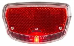 Batterie-Rücklicht Für Gepäckträger, Smart, Schwarz, Messingschlager, Stvzo