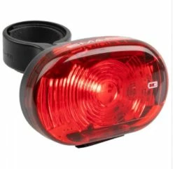 Akku-Rücklicht Star USB, LED, Schwarz, Messingschlager Stvzo