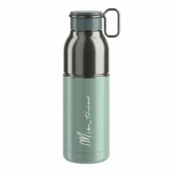 Elite Thermoflasche MIA THERMO AQUA Green/Silver 550 Ml