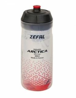 Zefal Trinkflasche Arctica 55 550 Ml Silber/rot