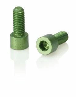 XLC Schrauben Für Trinkflaschenhalter 2er Set Limegreen
