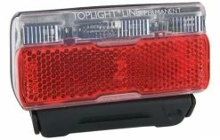 Busch-mueller Busch&Müller B&M Akku-Tr-Rücklicht Toplight Line, LED, Schwarz Stvzo 50mm