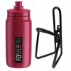 Elite Trinkflasche Amaranth/schwarz + M-Wave Flaschenhalter Schwarz -Beleuchtung grand magasin ID 179501 orig 600x600