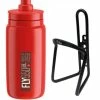 Elite Trinkflasche Rot/bordeaux + M-Wave Flaschenhalter Schwarz -Beleuchtung grand magasin ID 179506 orig 600x600