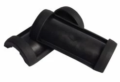 PERUZZO Ersatzgummiauflagen Set F. Montageständerklaue Profi, Schwarz